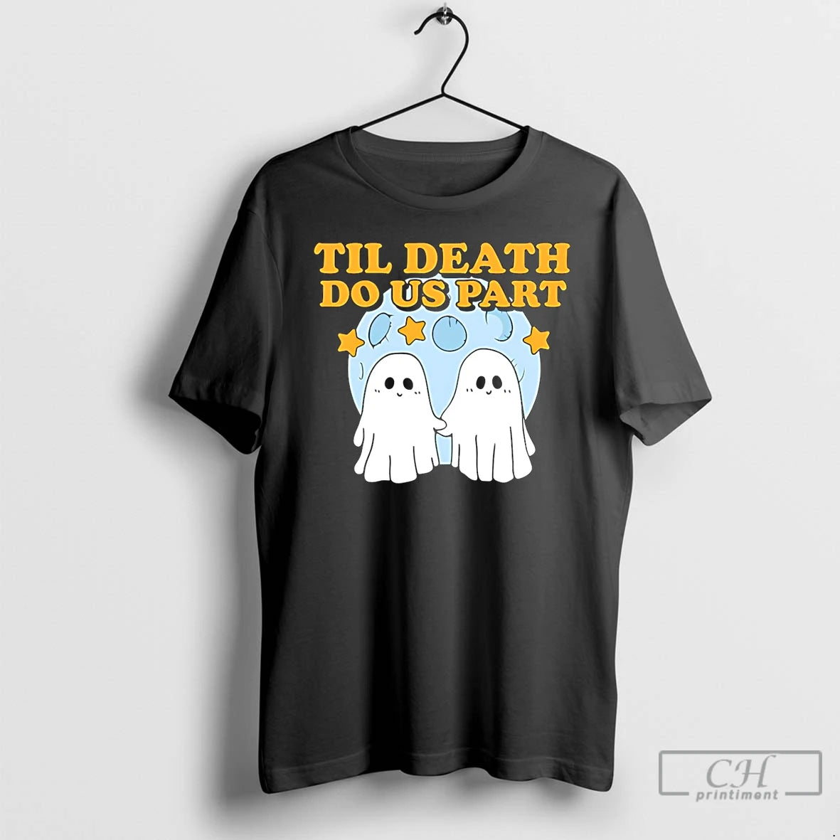 Premium Til Death Do Us Party Ghost T-Shirts, Hoodie, Sweatshirt | InkRitualCo.com