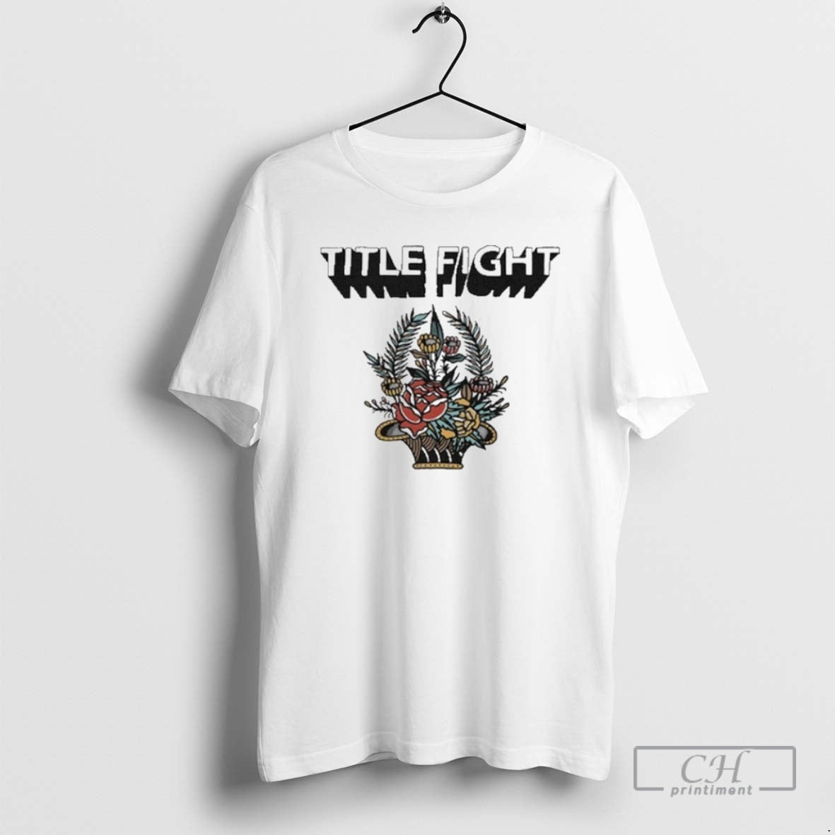 Premium Title Fight Flowers Shirt Sweater Hoodie, Sweatshirt | InkRitualCo.com