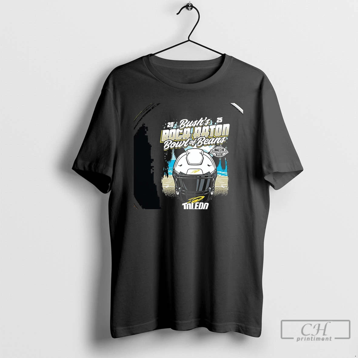 Premium Toledo Rockets 2025 Boca Raton Bowl Helmet Chriast T-Shirts, Hoodie, Sweatshirt | InkRitualCo.com