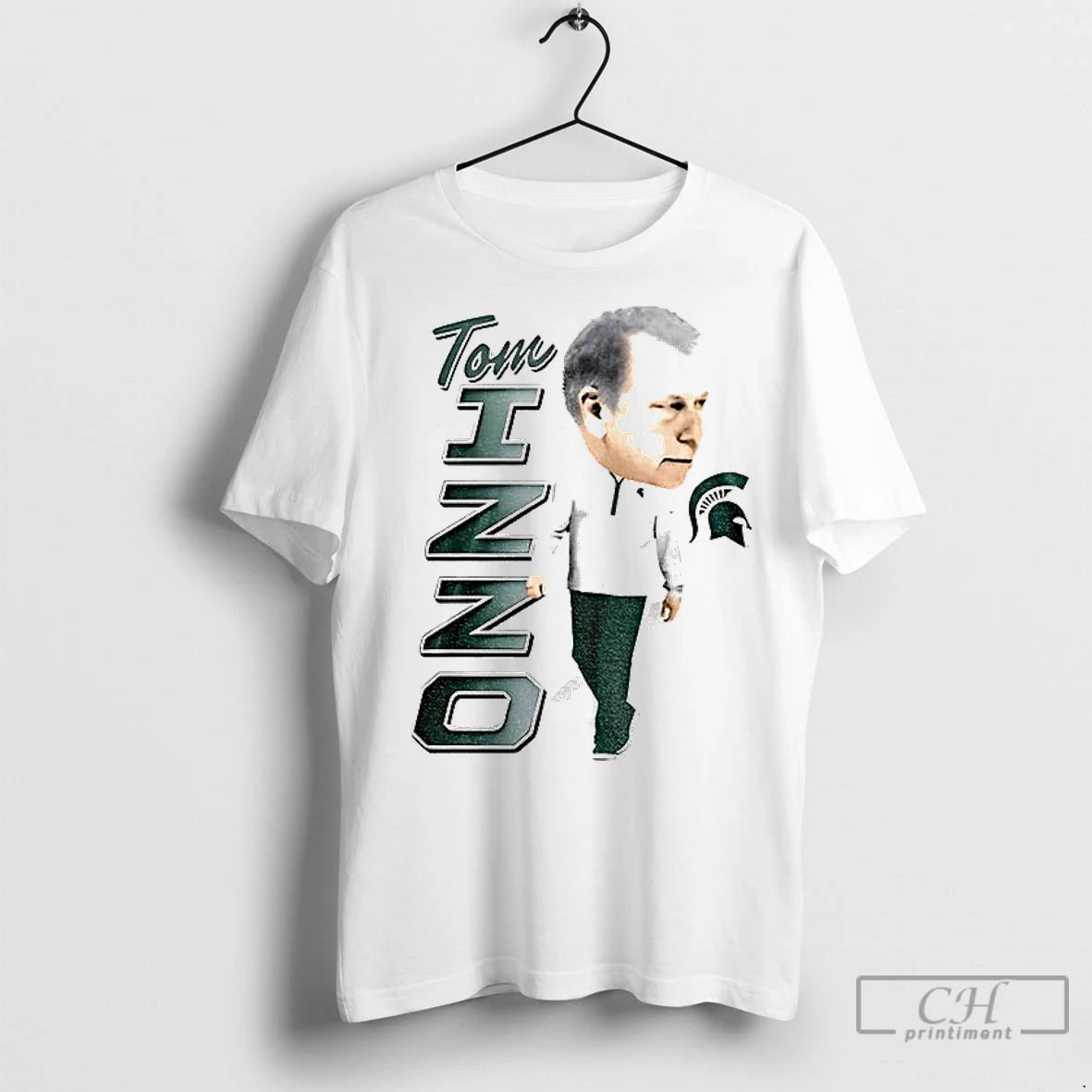 Premium Tom Izzo Coach Michigan State Spartans Big Ten Conference Nba Basketball Logo T-Shirts, Hoodie, Sweatshirt