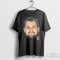 Tomislav Ivisic Portrait Head Illinois Fighting Illini T-Shirts, Hoodie, Sweatshirt