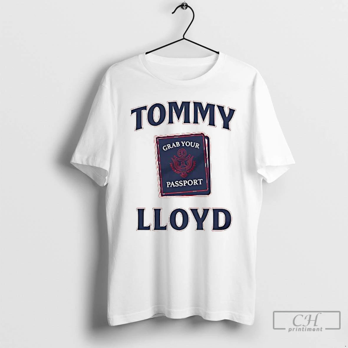 Premium Tommy Lloyd Grab Your Passport T-Shirts, Hoodie, Sweatshirt | InkRitualCo.com