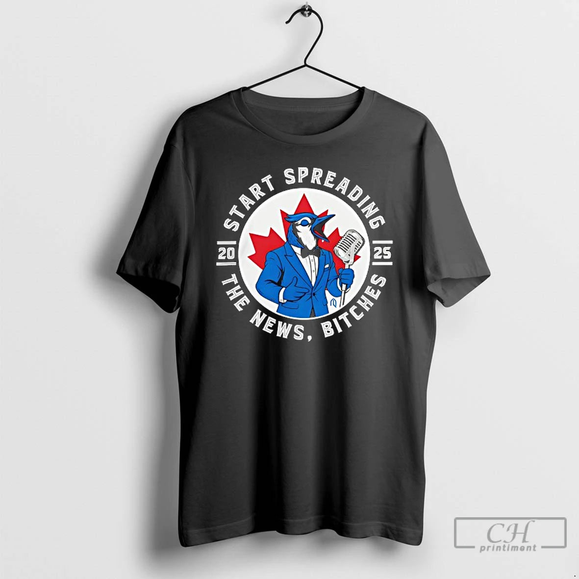 Premium Toronto Blue Jays Start Spreading The News Baseball 2025 T Shirts Hoodie, Sweatshirt | InkRitualCo.com