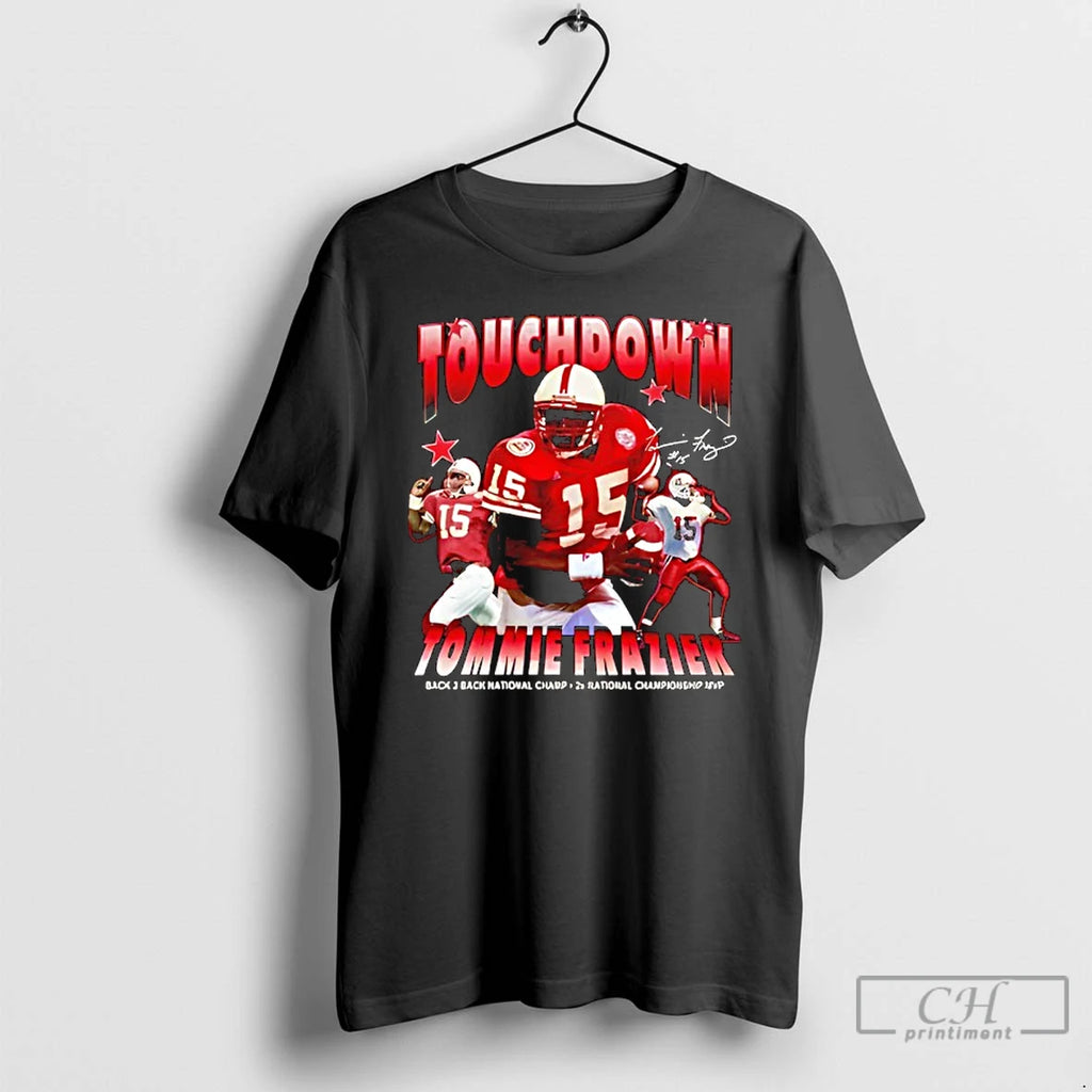 Premium Trae Taylor Touch Sown Tommie Frazier T-Shirts, Hoodie, Sweatshirt | InkRitualCo.com