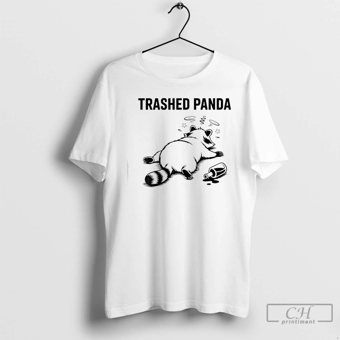 Premium Trashed Panda Drunk Racoon Funny T-Shirts, Hoodie, Sweatshirt | InkRitualCo.com
