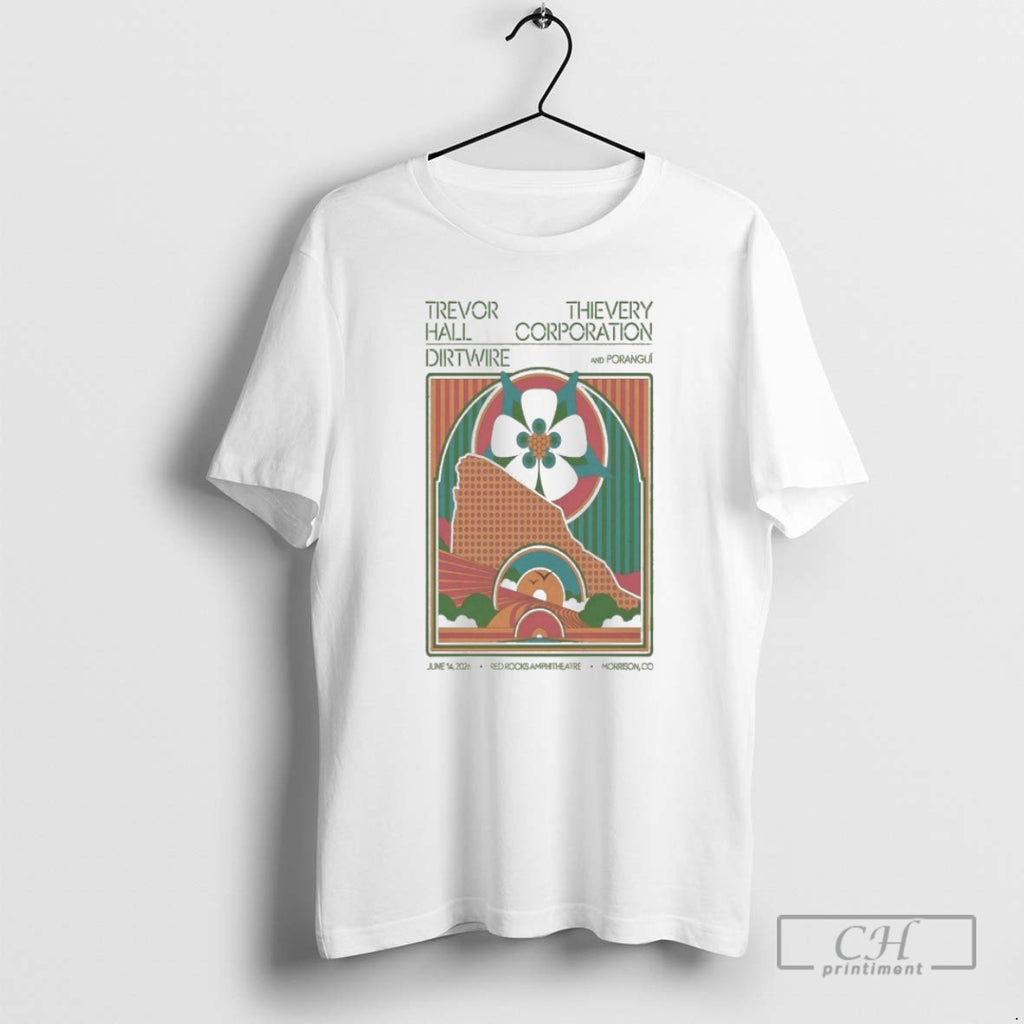 Premium Trevor Hall With Thievery Corporation And Dirtwire Jun 14 2026 In Morrison Co T-Shirts, Hoodie, Sweatshirt