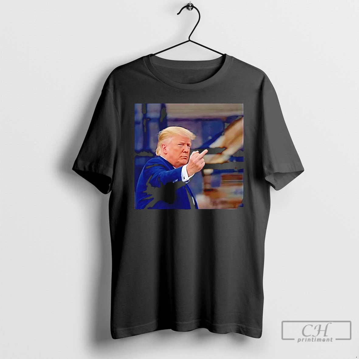 Premium Trump Appears To Flip Off Protester In Detroit T-Shirts, Hoodie, Sweatshirt | InkRitualCo.com