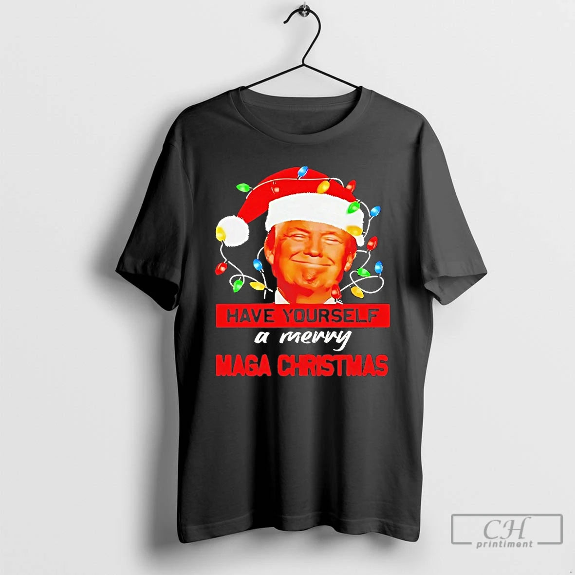 Premium Trump Have Yourself A Merry Maga Christmas T-Shirts, Hoodie, Sweatshirt | InkRitualCo.com