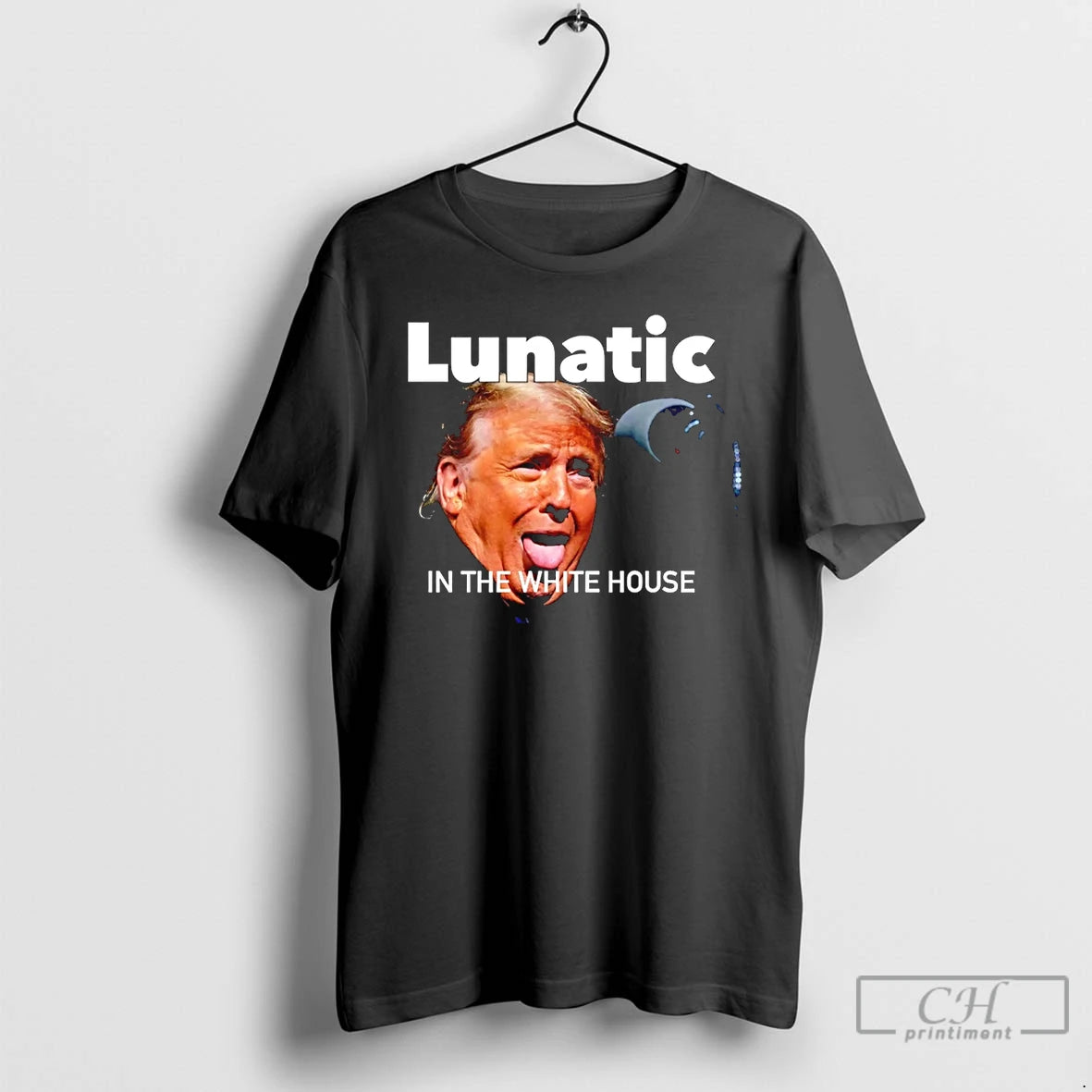 Premium Trump Lunatic In The White House T-Shirts, Hoodie, Sweatshirt | InkRitualCo.com