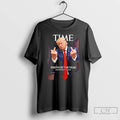 Premium Trump Middle Finger Time Magazine The Man Of The Year T-Shirts, Hoodie, Sweatshirt | InkRitualCo.com