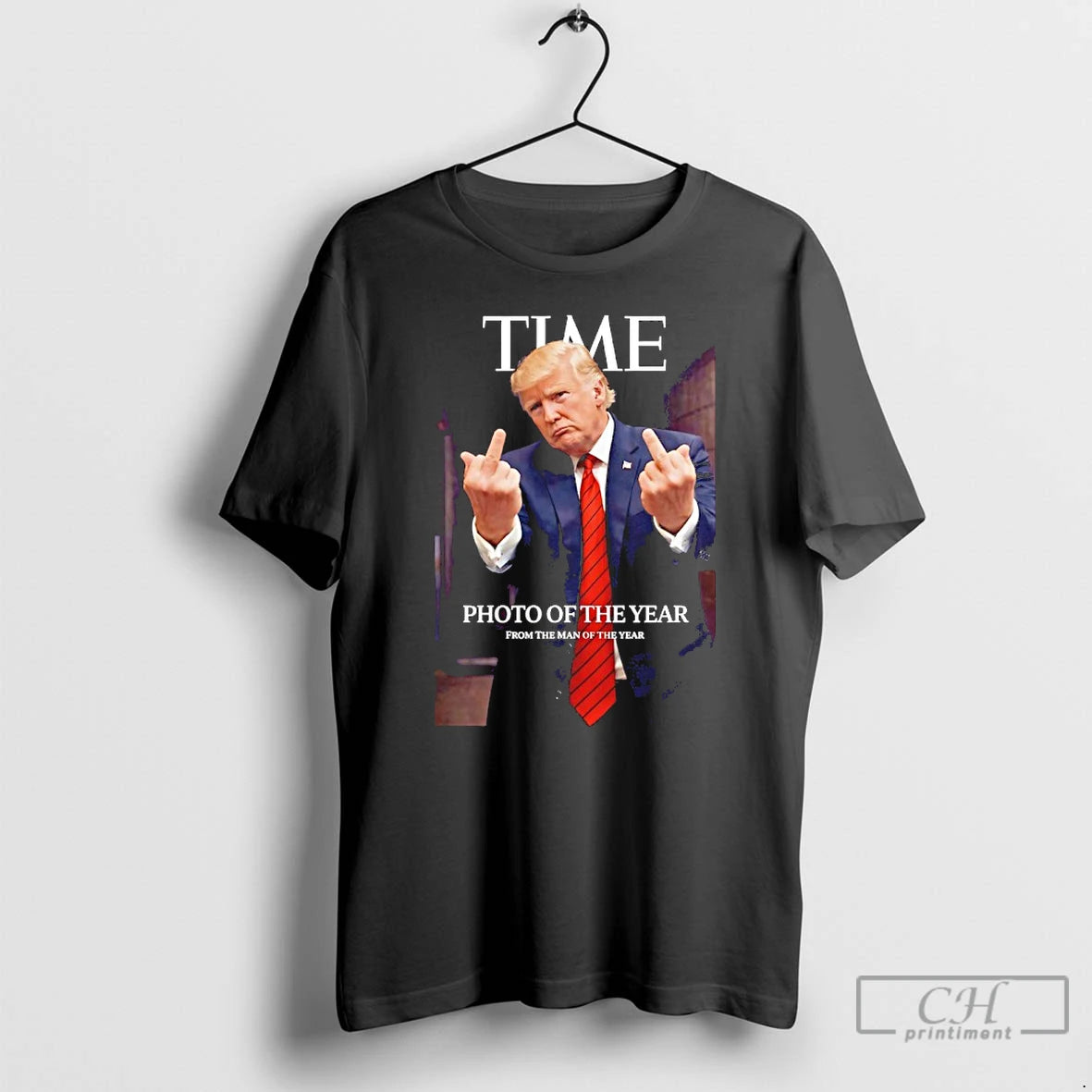 Premium Trump Middle Finger Time Magazine The Man Of The Year T-Shirts, Hoodie, Sweatshirt | InkRitualCo.com