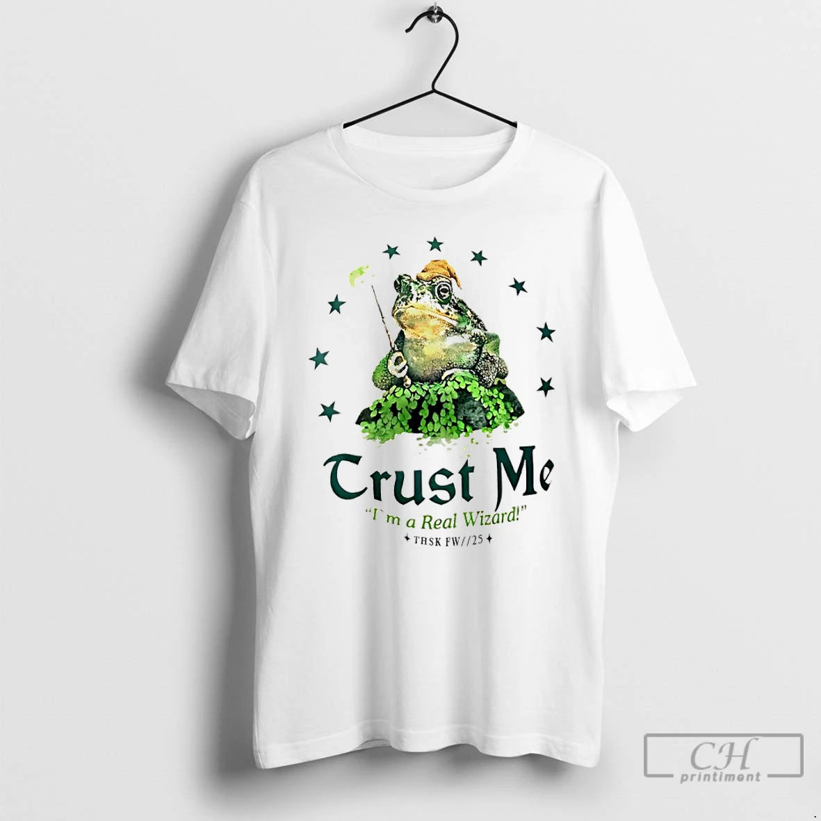 Premium Trust Me Im A Real Wizard Frog Graphic T-Shirts, Hoodie, Sweatshirt | InkRitualCo.com
