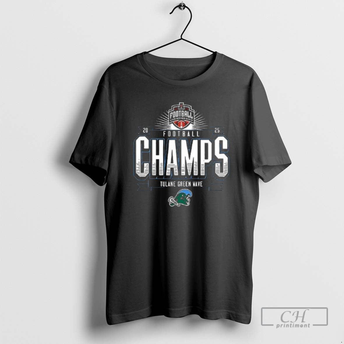 Premium Tulane Green Wave American Football Champions Logo Double Graphic Shirt Sweater Hoodie, Sweatshirt | InkRitualCo.com