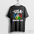 Premium Usa Drinking Team Graphic T-Shirts, Hoodie, Sweatshirt | InkRitualCo.com