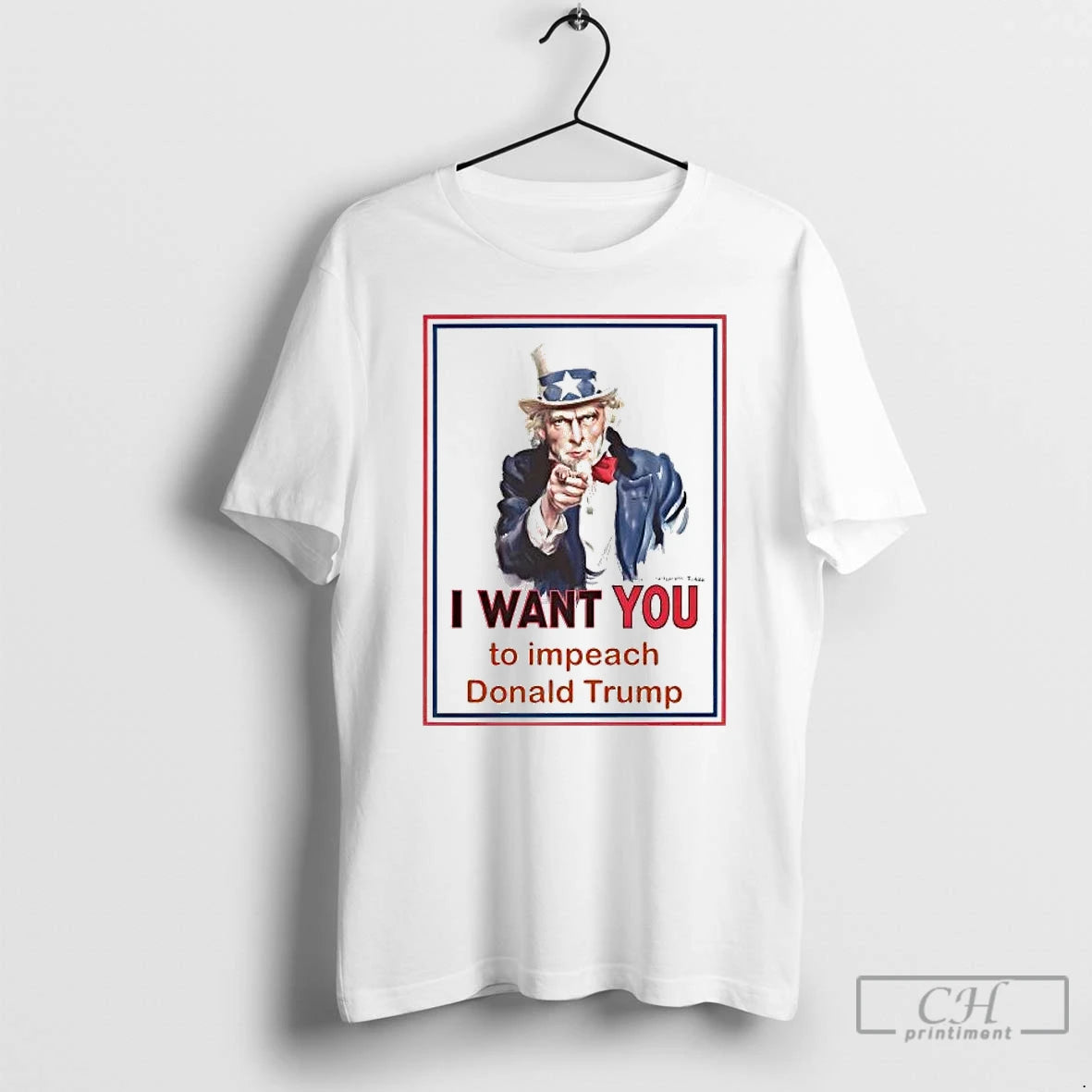 Premium Uncle Sam I Want You To Impeach Donald Trump T-Shirts, Hoodie, Sweatshirt | InkRitualCo.com