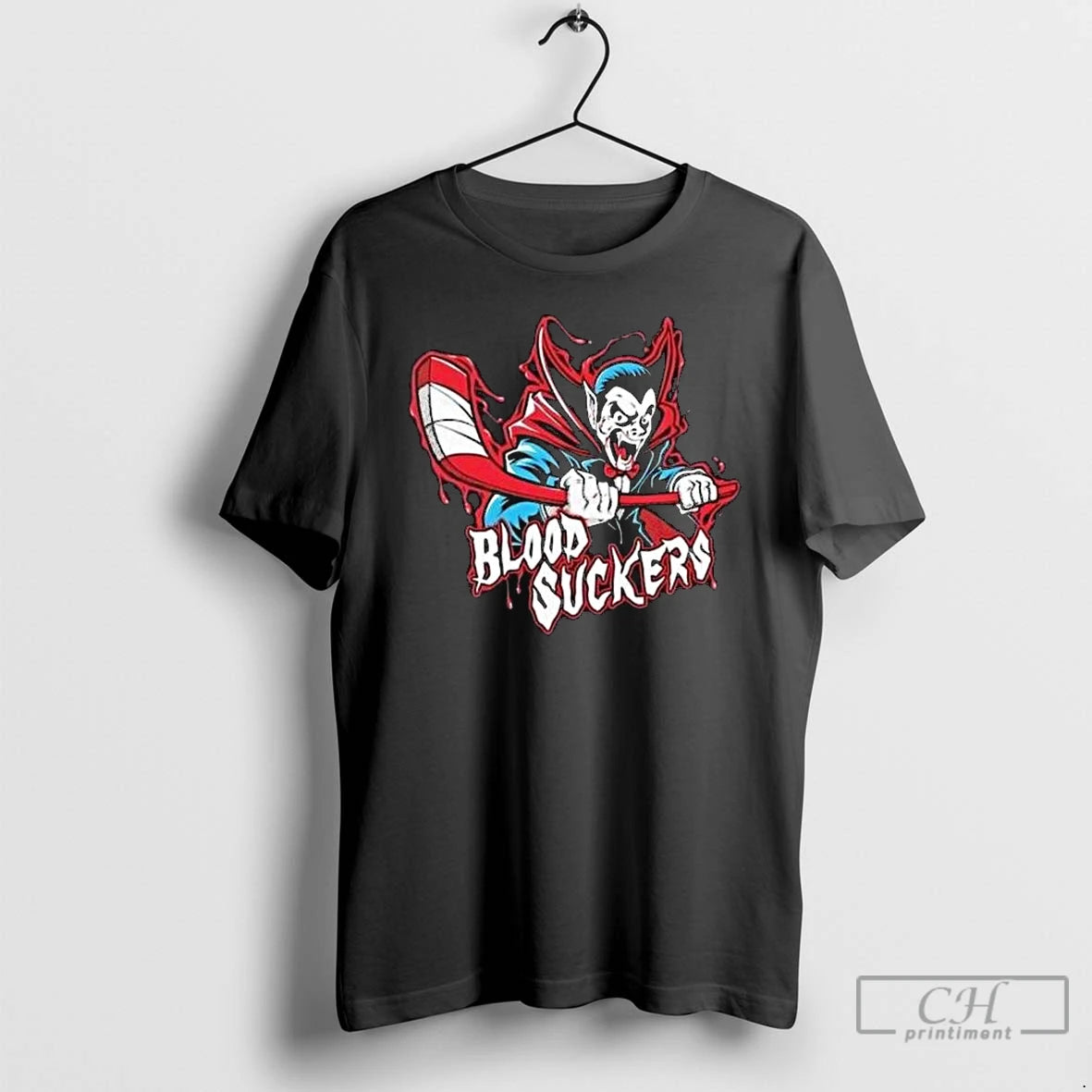 Premium Vampire Blood Suckers Hockey Long Sleve T Shirts Hoodie, Sweatshirt | InkRitualCo.com