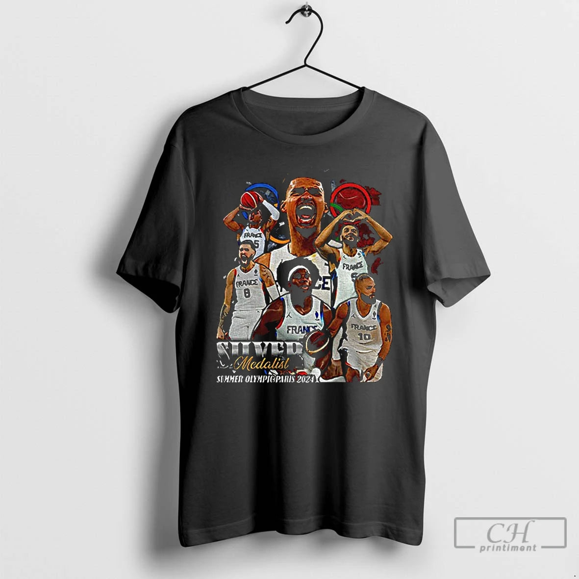 Premium Victor Wembanyama San Antonio Spurs Nba Draft 2025 Silver Medalist T-Shirts, Hoodie, Sweatshirt | InkRitualCo.com