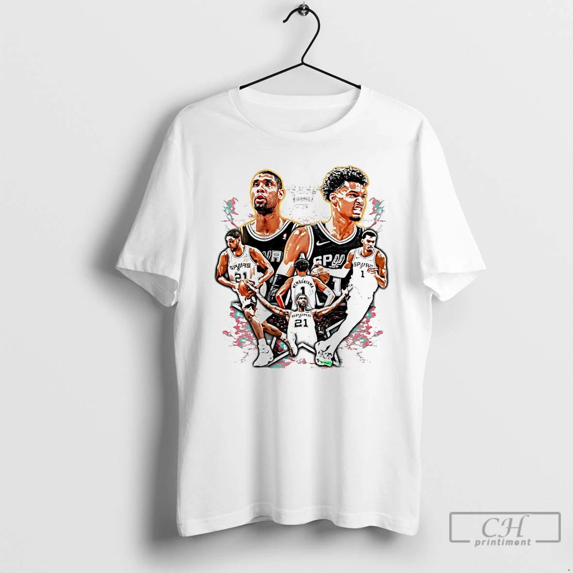 Premium Victor Wembanyama And Tim Duncan San Antonio Spurs T-Shirts, Hoodie, Sweatshirt | InkRitualCo.com