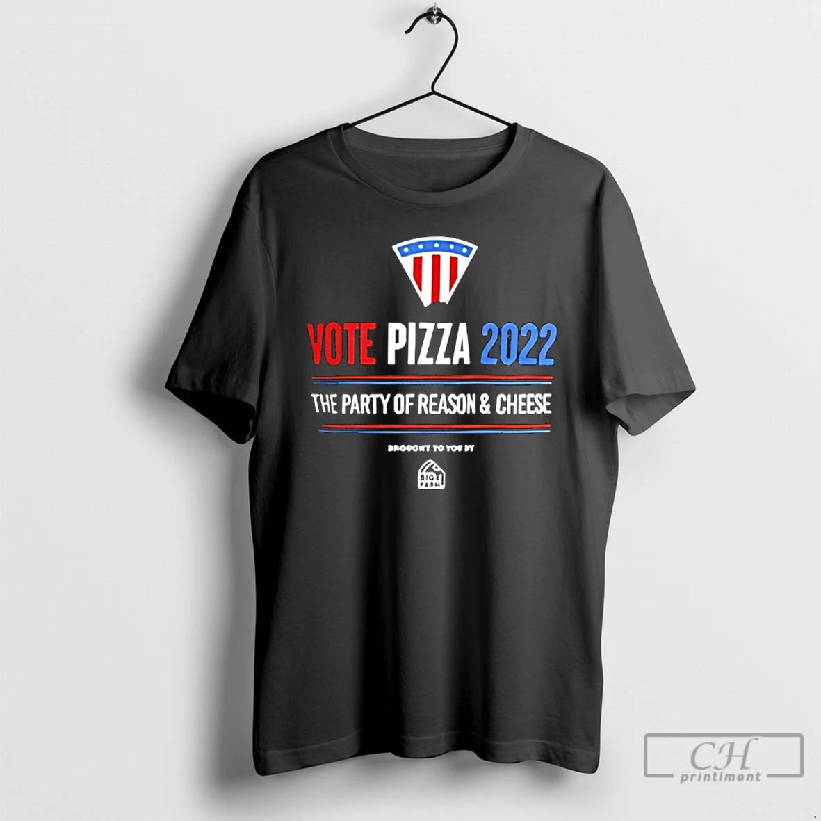 Premium Vote Pizza 2022 The Party Of Reason And Cheese T-Shirts, Hoodie, Sweatshirt | InkRitualCo.com
