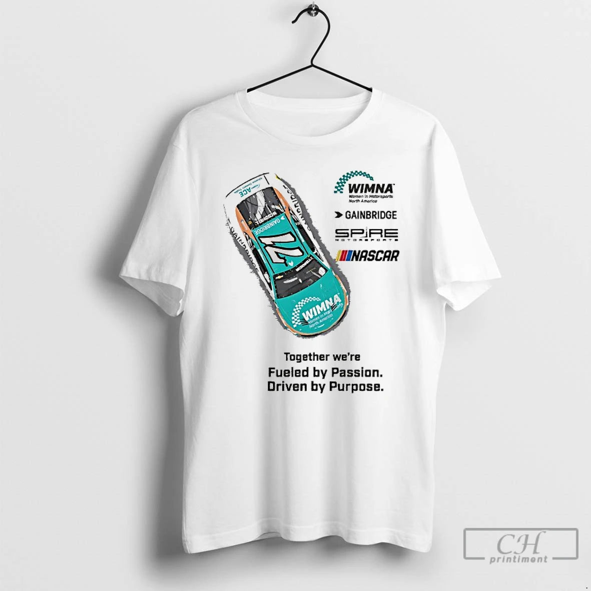 Premium Wimna Women In Motorsports North America Ogether Were Fueled By Passion Driven By Purpose T-Shirts, Hoodie,...