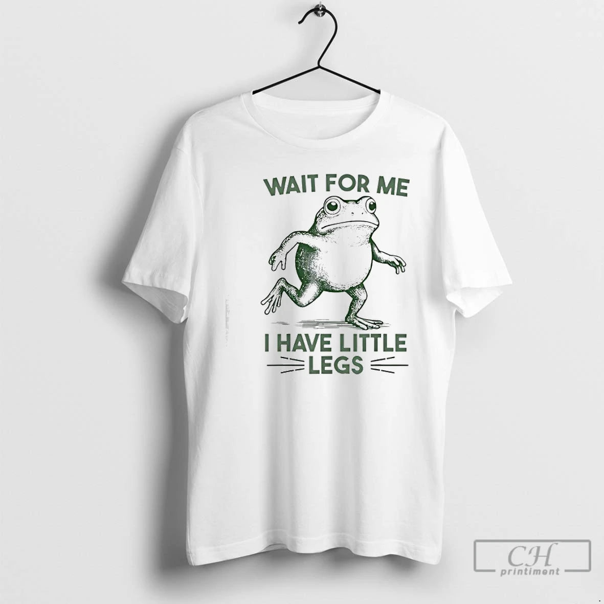 Premium Wait For Me I Have Little Legs Frog T-Shirts, Hoodie, Sweatshirt | InkRitualCo.com