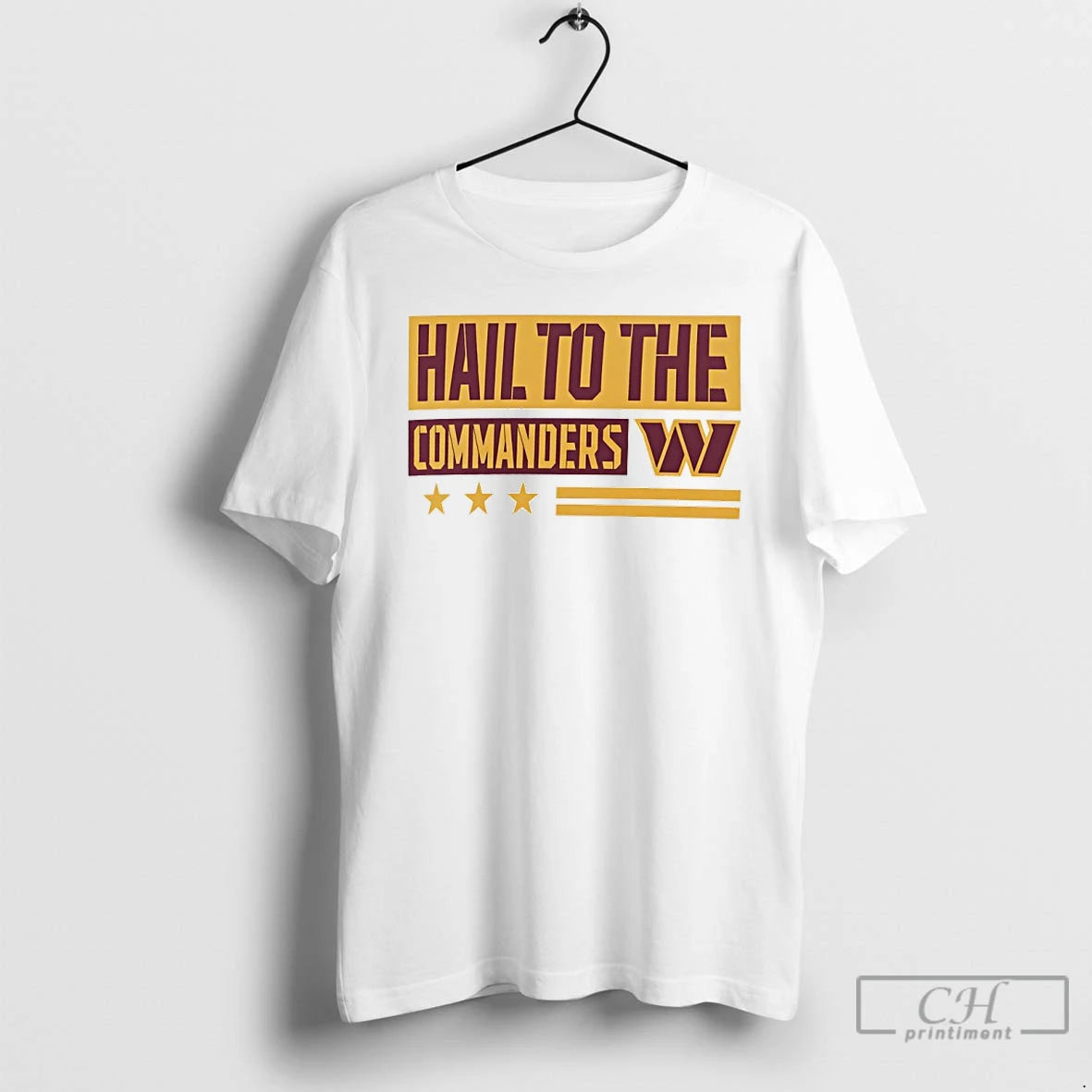 Premium Washington Commanders Hail To The T-Shirts, Hoodie, Sweatshirt | InkRitualCo.com