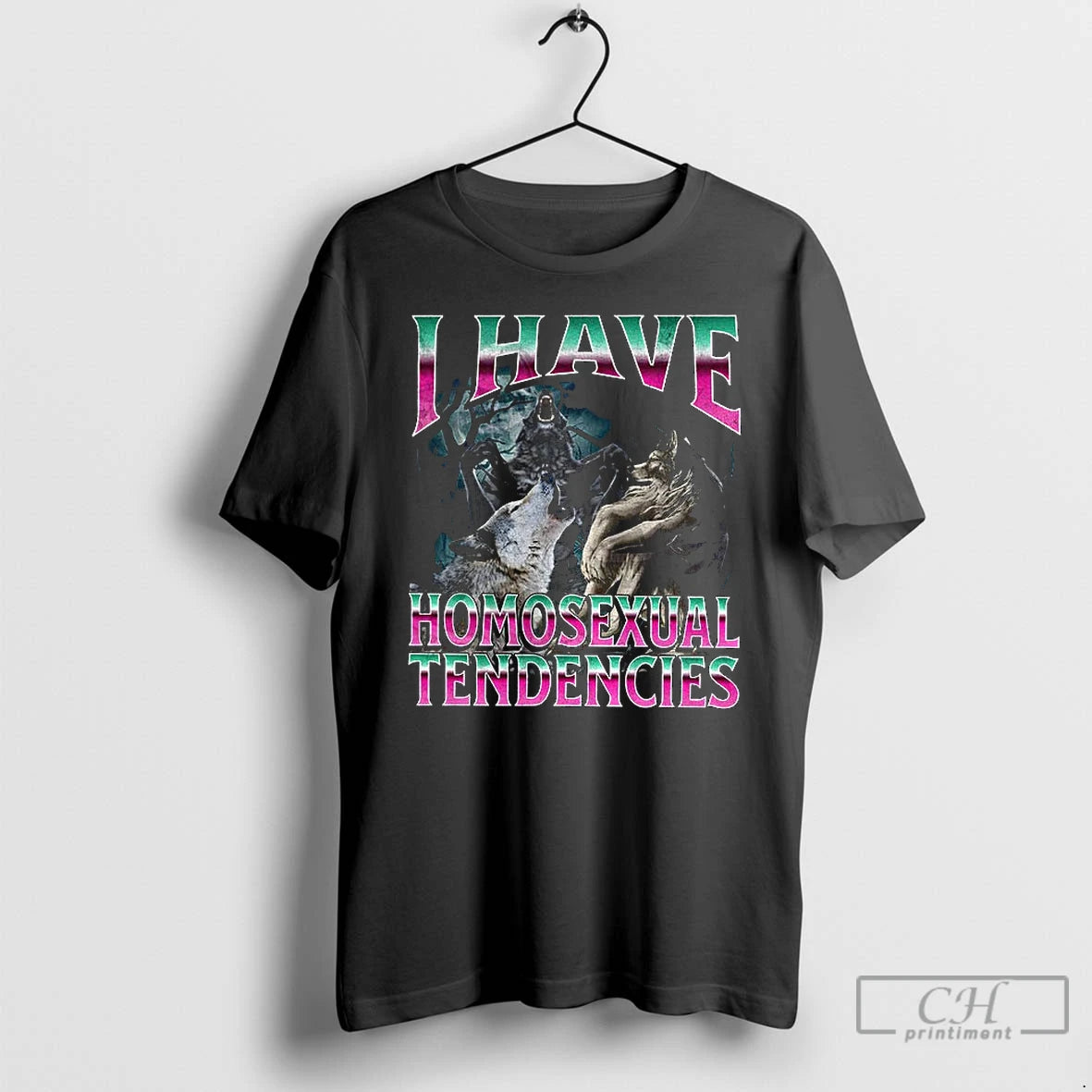 Premium Werewolf Meme I Have Homosexual Tendencies T-Shirts, Hoodie, Sweatshirt | InkRitualCo.com