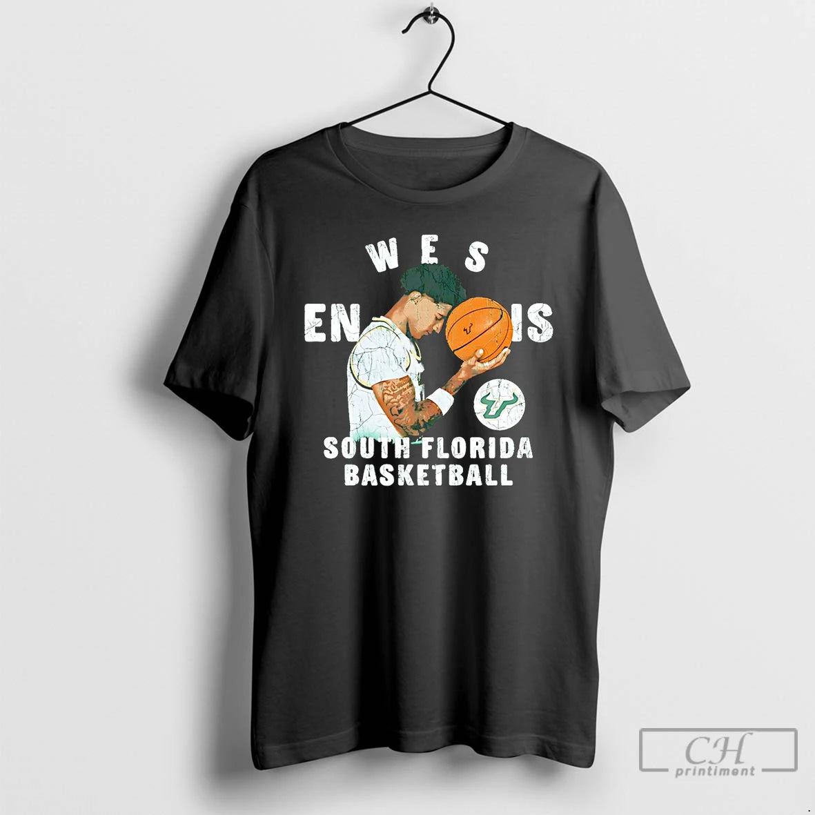 Premium Wes Enis South Florida Bulls Graphic T-Shirts, Hoodie, Sweatshirt | InkRitualCo.com