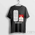 Premium White Monster Marlboro Red Cigarette Breakfast T-Shirts, Hoodie, Sweatshirt | InkRitualCo.com