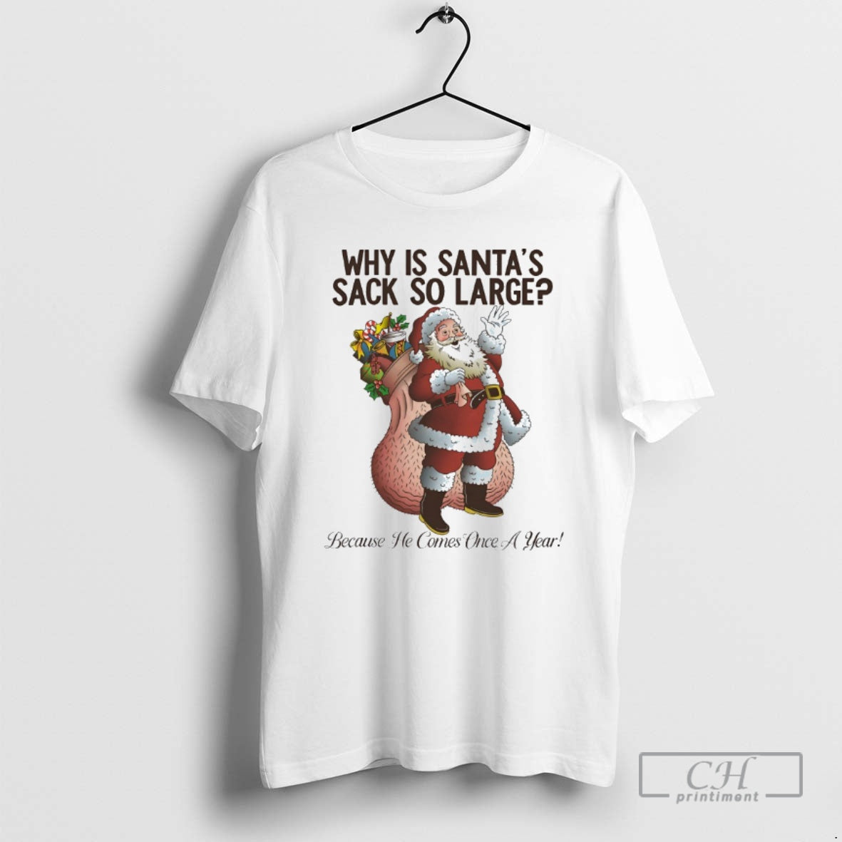 Premium Why Is Santas Sack So Large Shirt Sweater Hoodie, Sweatshirt | InkRitualCo.com