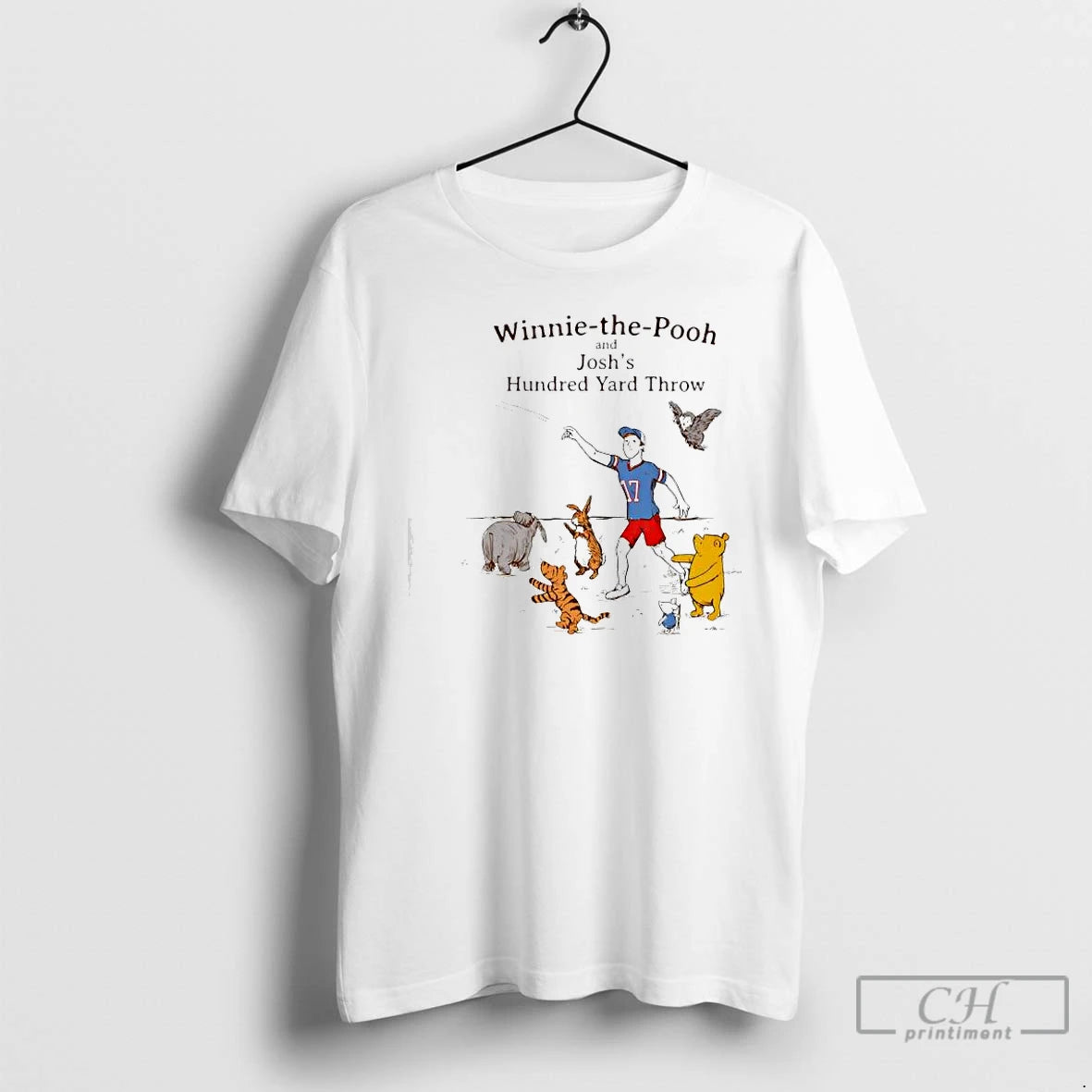 Premium Winnie The Pooh And Joshs The Hundred Yard Throw T-Shirts, Hoodie, Sweatshirt | InkRitualCo.com