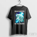 Premium Wolf Hello Darkness My Old Friend Graphic T-Shirts, Hoodie, Sweatshirt | InkRitualCo.com