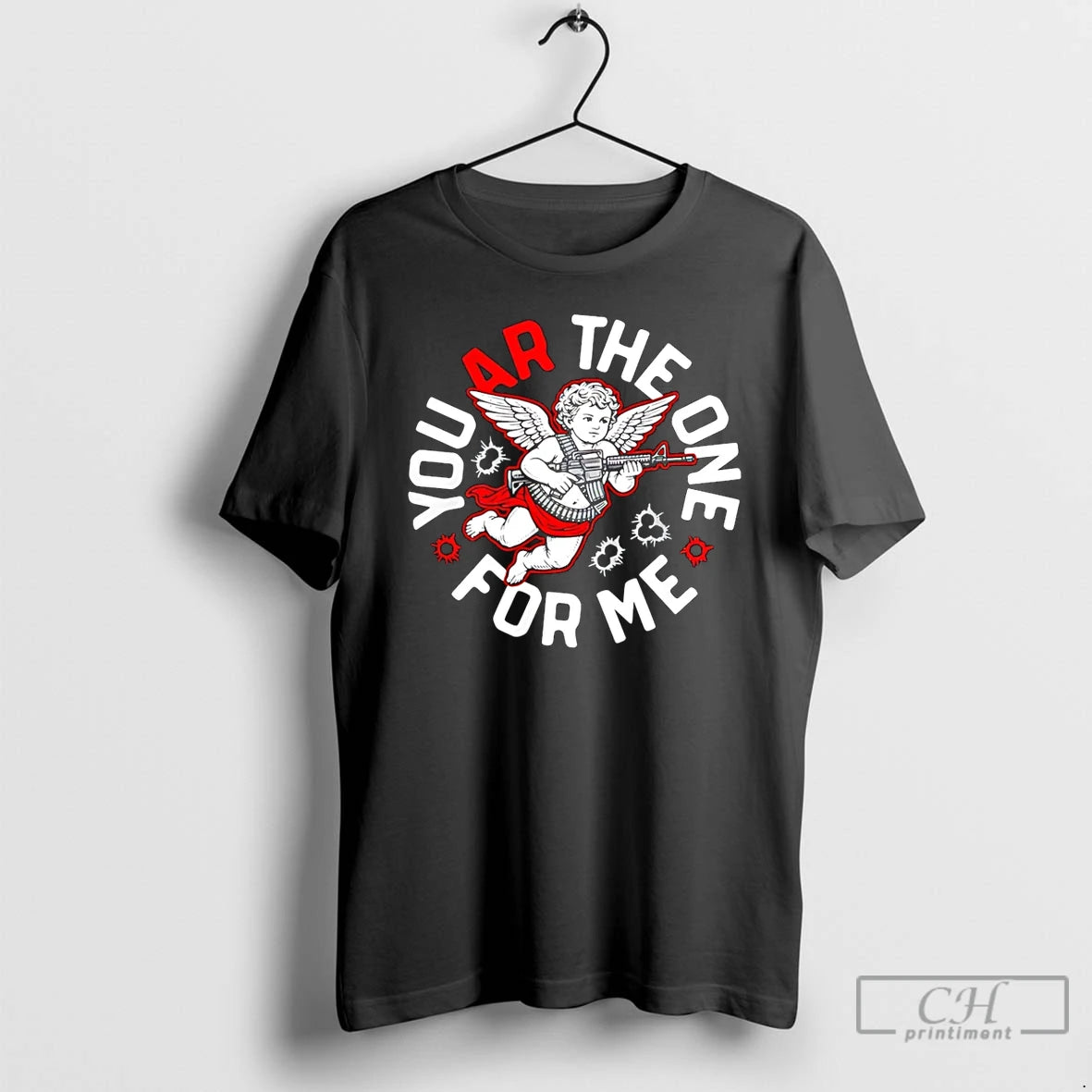 Premium You Ar The One For Me Cupid T-Shirts, Hoodie, Sweatshirt | InkRitualCo.com