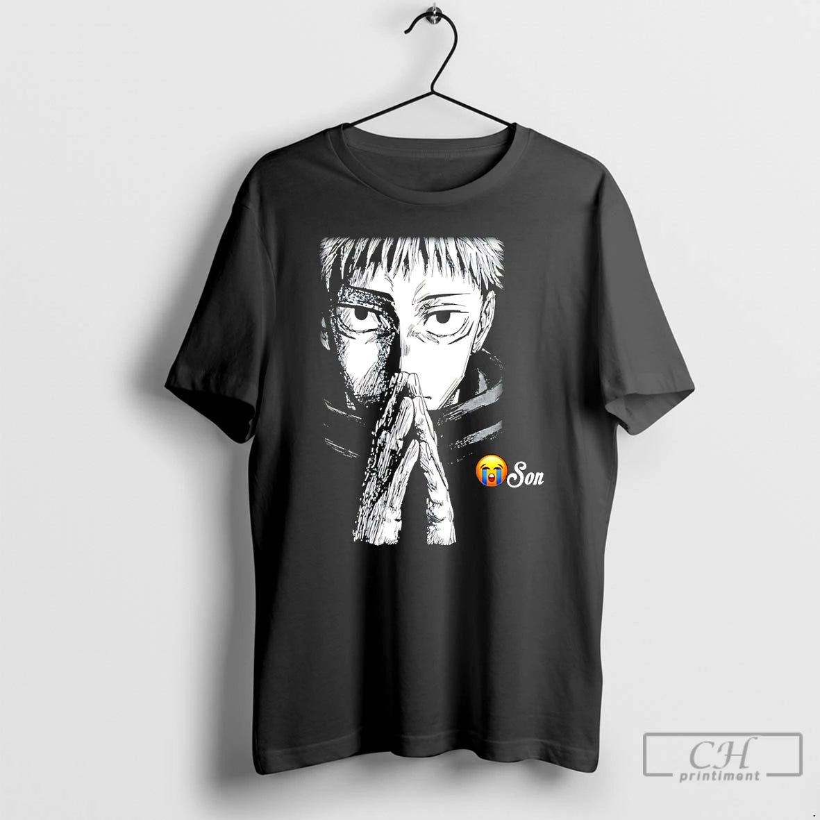 Premium Yuji Cryin Yuji Itadori Anime T-Shirts, Hoodie, Sweatshirt | InkRitualCo.com