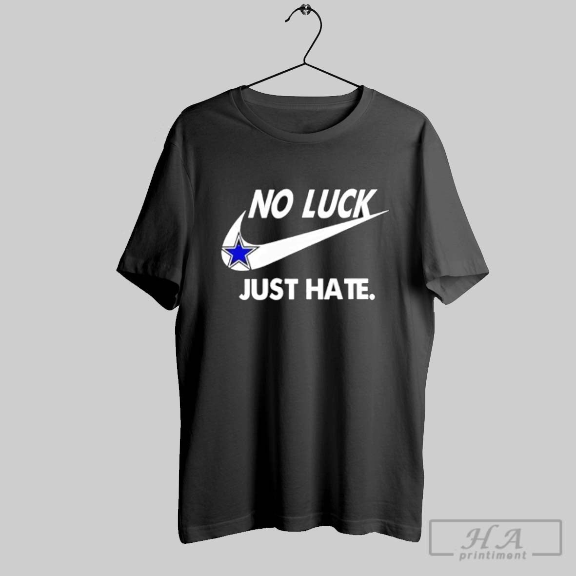 Pretty Dallas Cowboys No Luck Just Hate T-Shirts, Hoodie, Sweatshirt | InkRitualCo.com