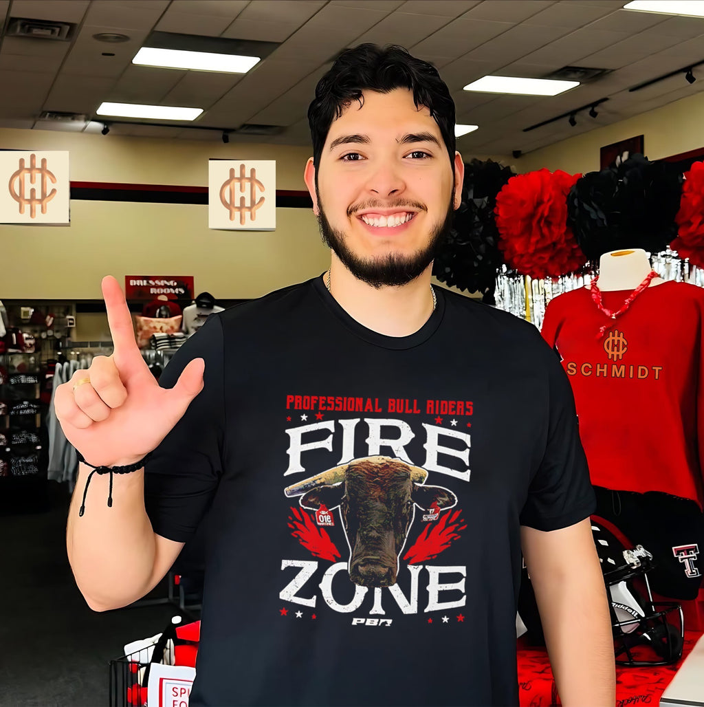 Professional Bull Riders Fire Zone PBR Rodeo shirt
