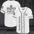 FASHION Proper No Twelve Baseball Jerseys Botton Shirt