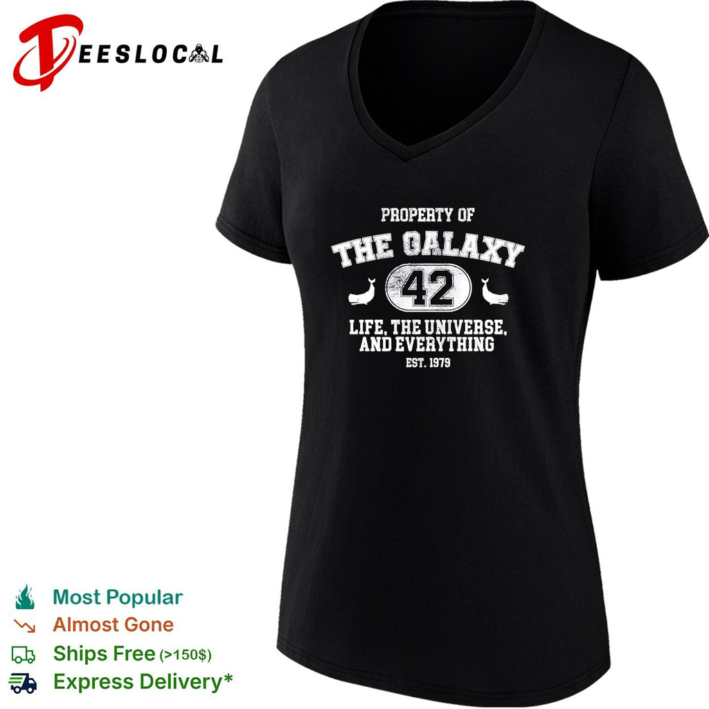 Property of The Galaxy 42 Life The Universe and Everything est 1979 shirt