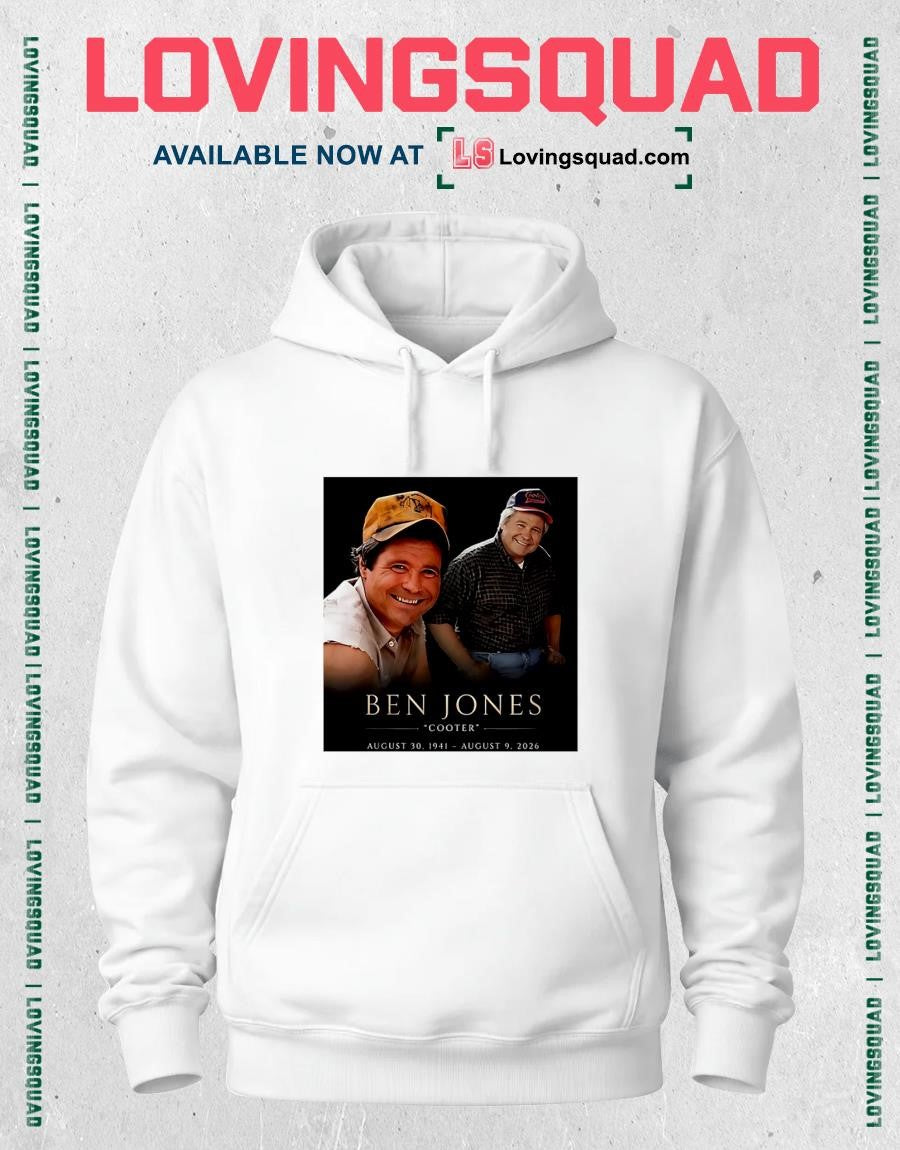 RIP Ben Jones Cooter August 30 1941 – August 9 2026 T-shirt