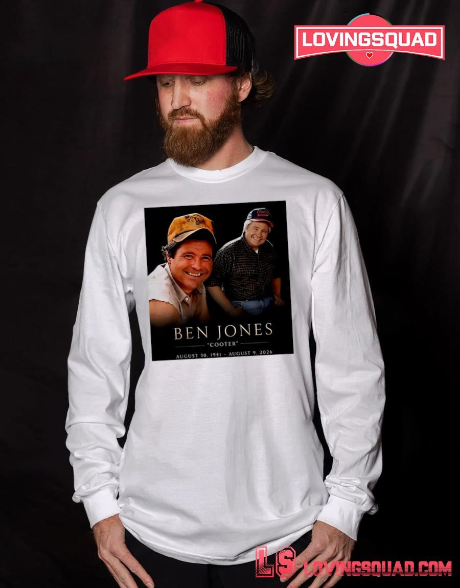 RIP Ben Jones Cooter August 30 1941 – August 9 2026 T-shirt