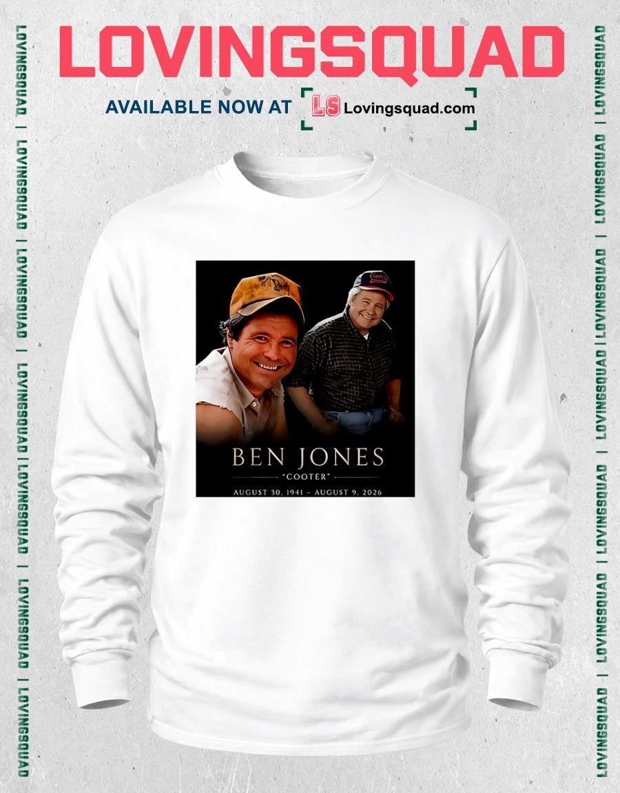 RIP Ben Jones Cooter August 30 1941 – August 9 2026 T-shirt