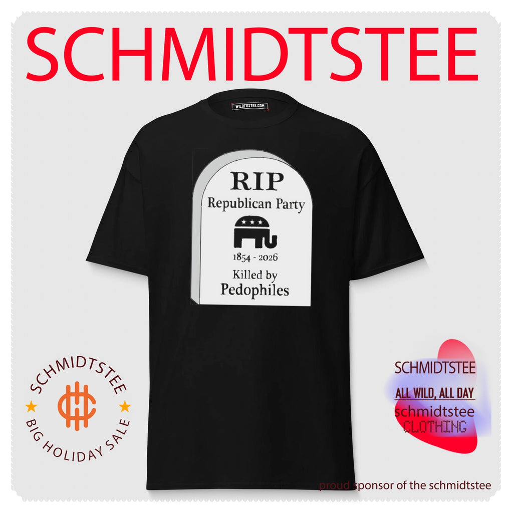 RIP Republican Party 1854-2026 killed by Pedophiles shirt