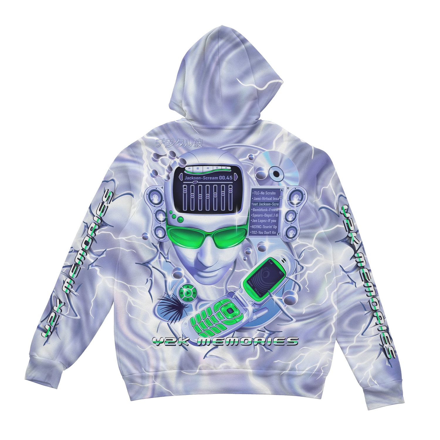 Radical Interface Zip Up Hoodie