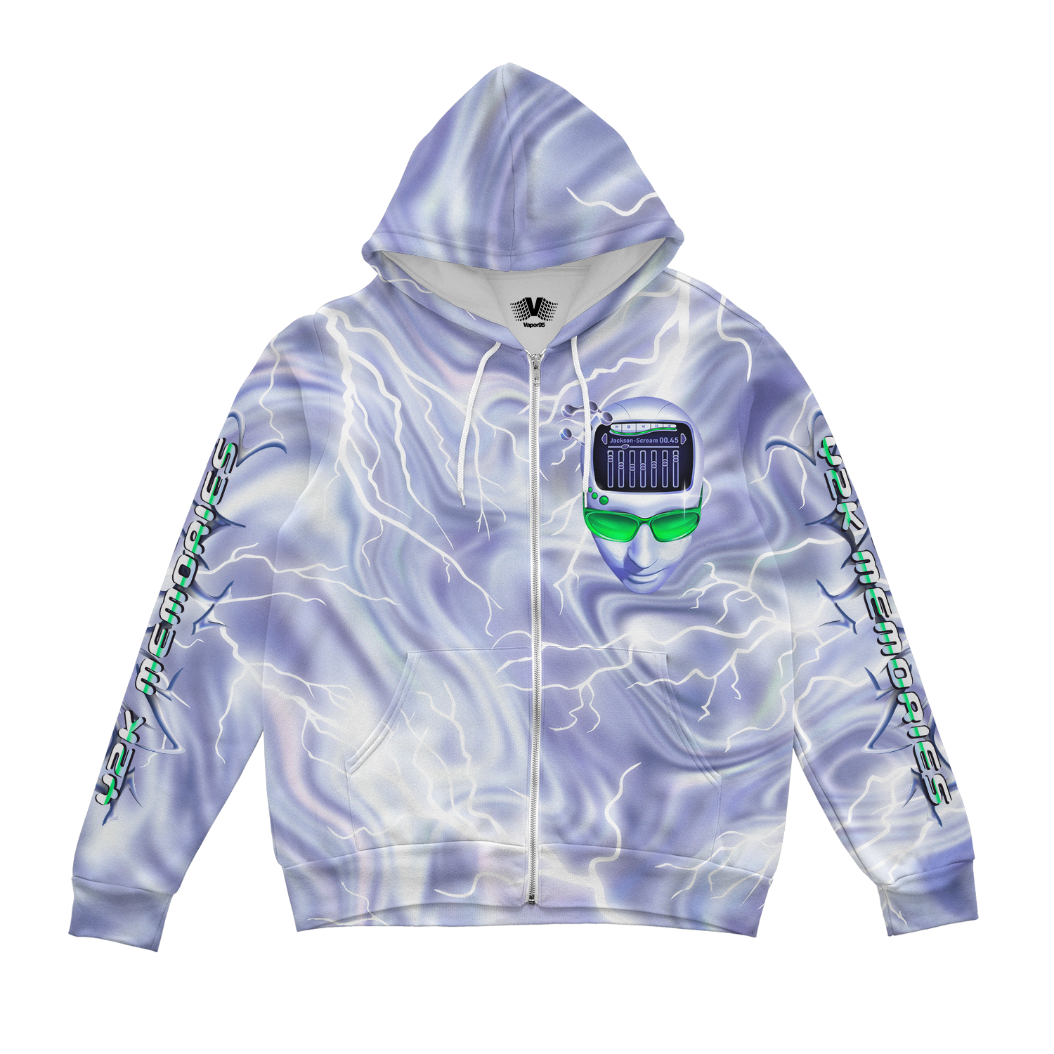 Radical Interface Zip Up Hoodie