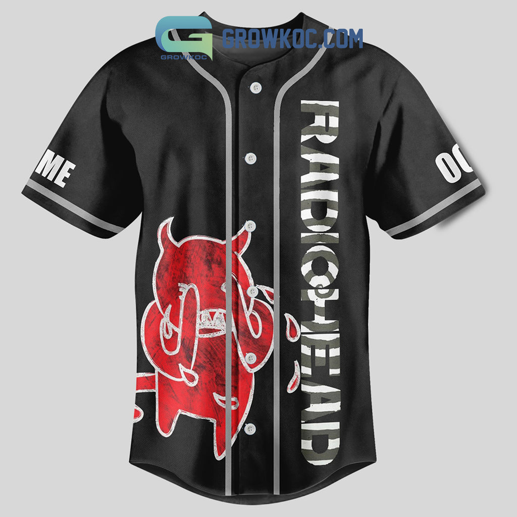 Radiohead Fast Track Status Personalized Baseball Jersey