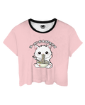 Ramen Neko Crop Top