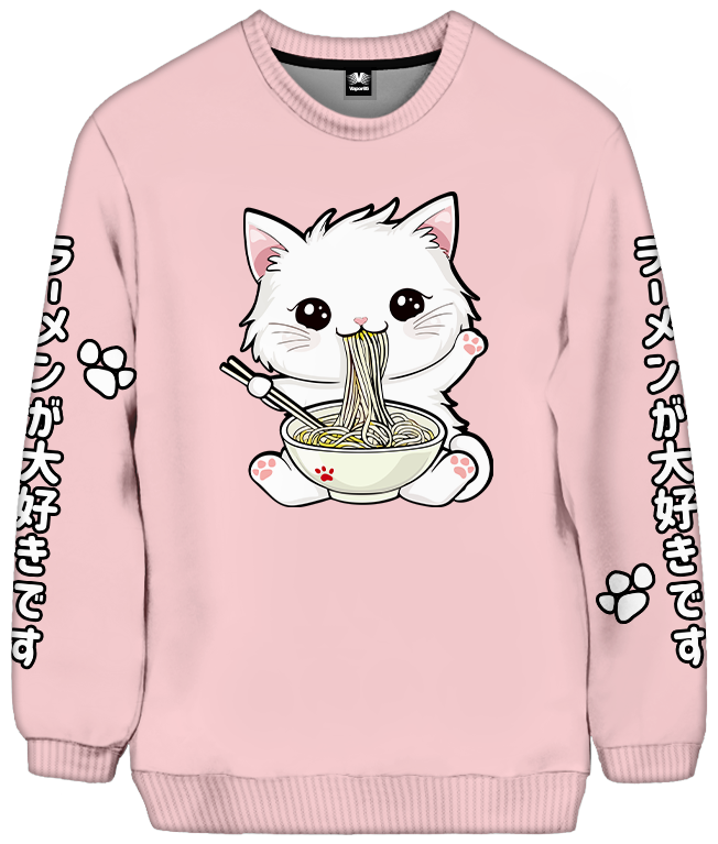 Ramen Neko  Sweatshirt