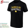 Randolph Wildcat Basketball Mascot Logo shirt