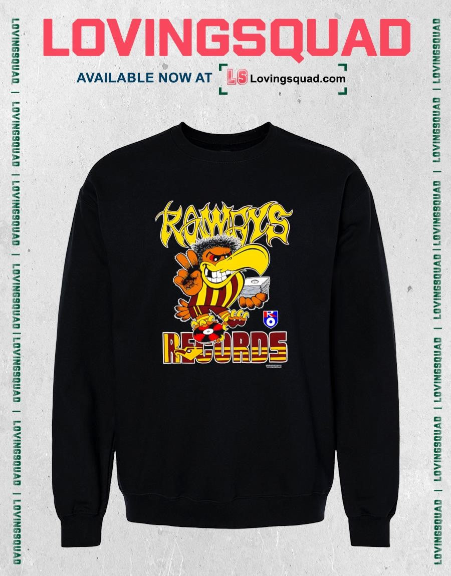 Raways Records Bird Mascot Australian T-shirt