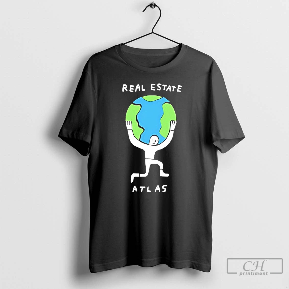 Real Estate Atlas Planet Earth Graphic T Shirts Hoodie, Sweatshirt | InkRitualCo.com